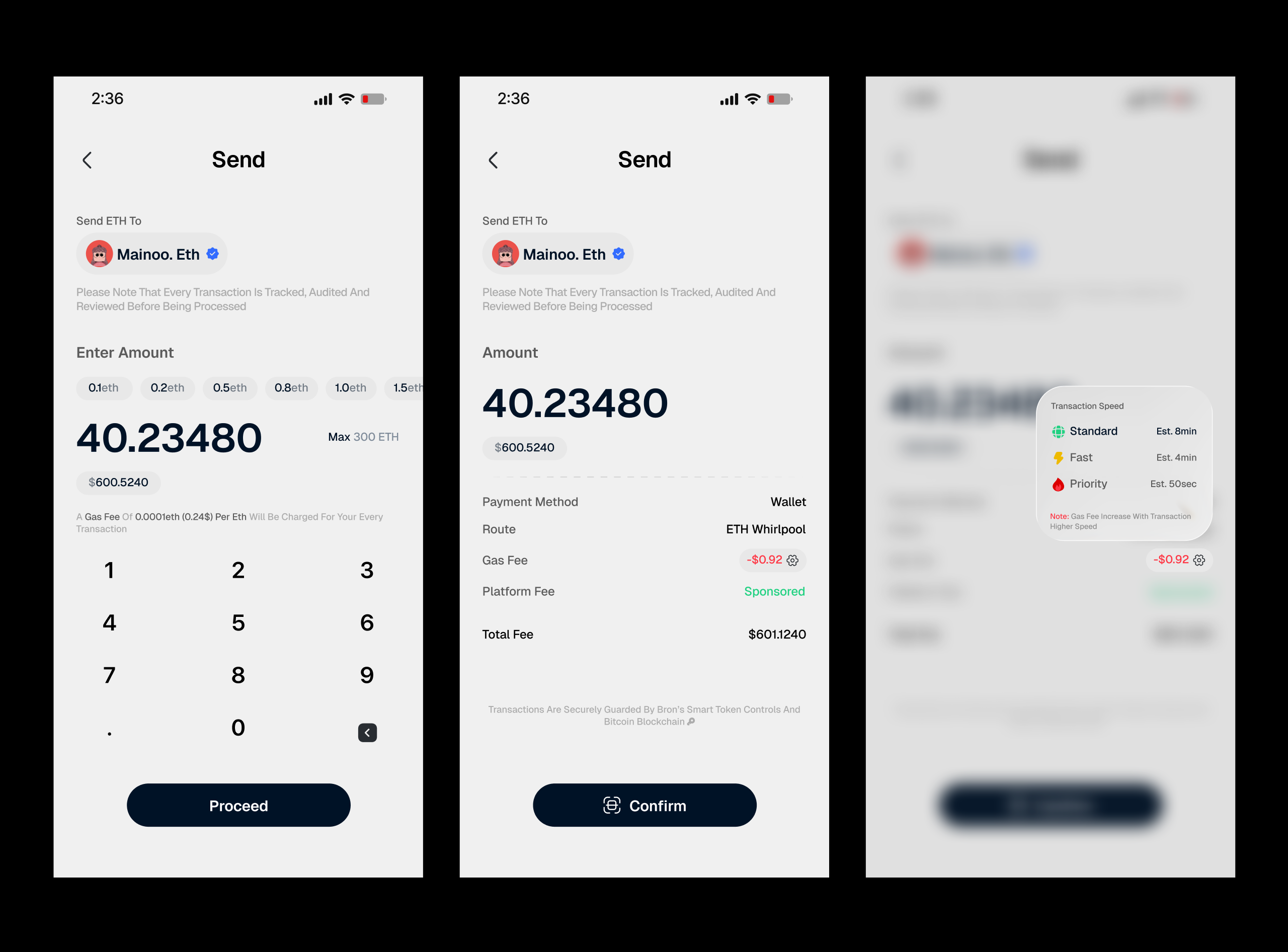 Bron Design System - Other Screens 1